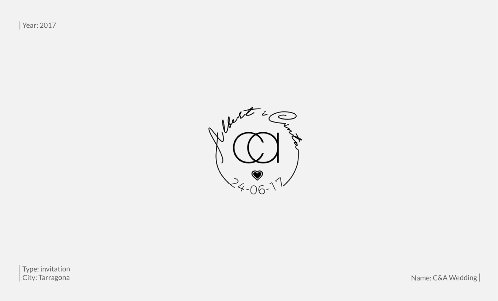 logos collecction Wedding invitation