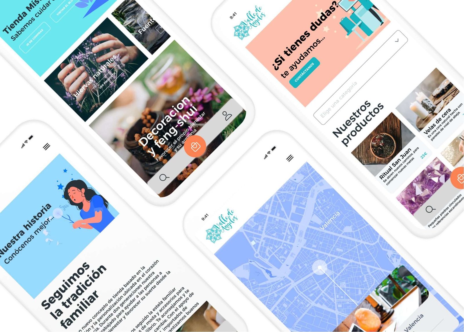 mobile app design valledeangeles