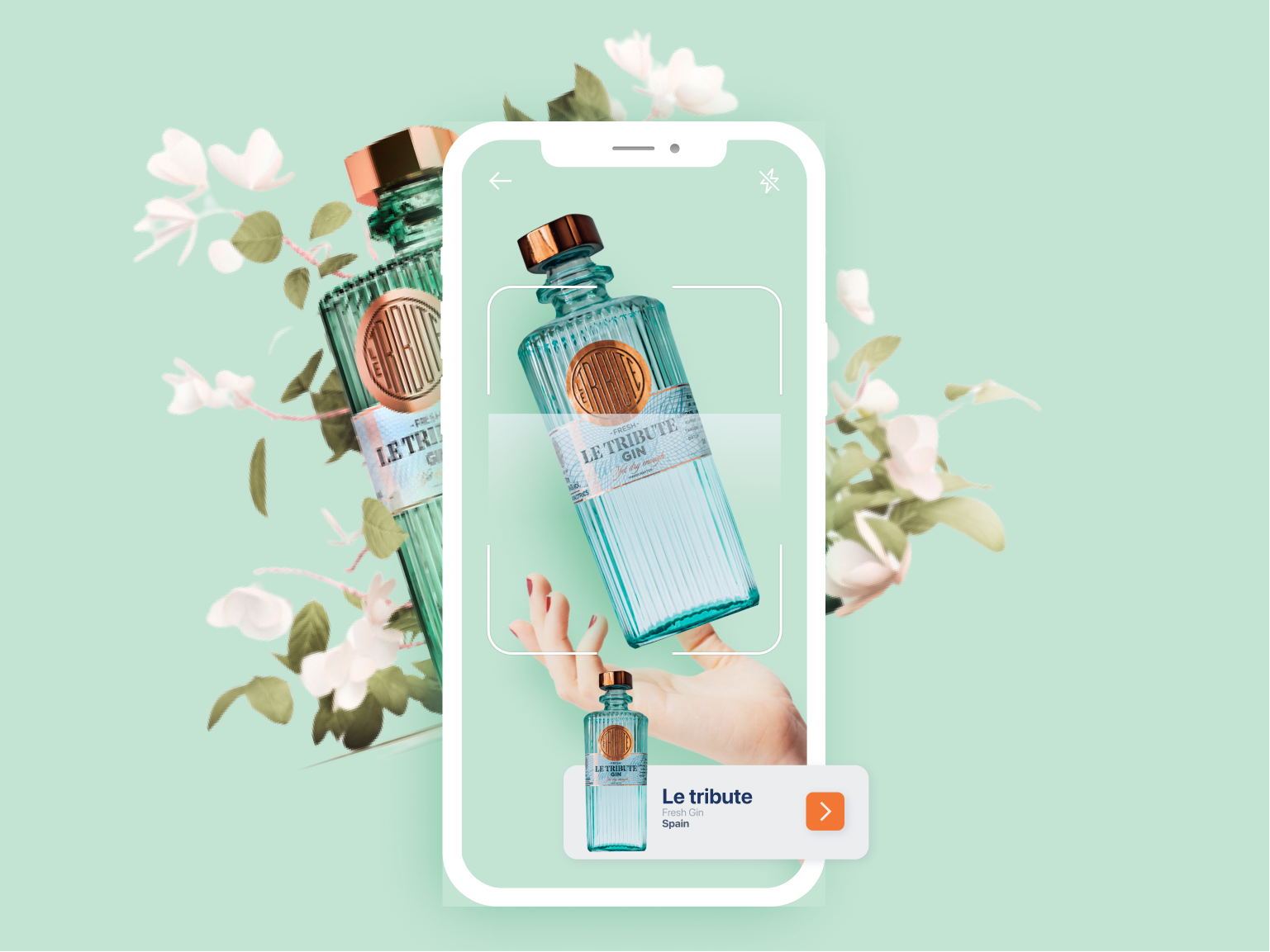 Product design gin and tonic