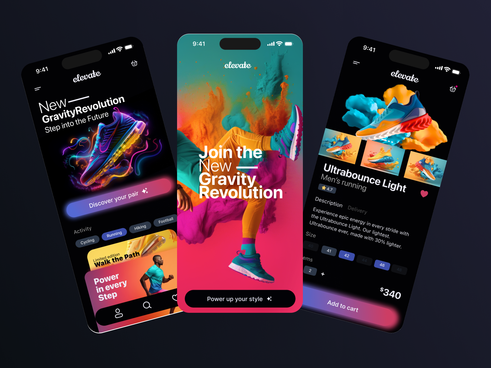 Shoe app concept