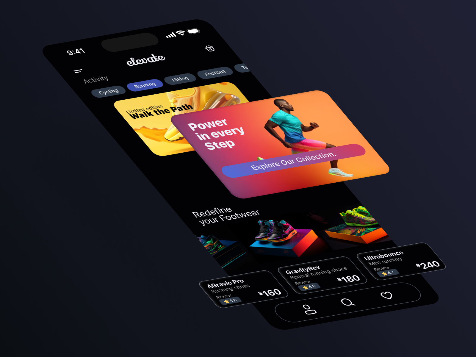 Shoe app concept