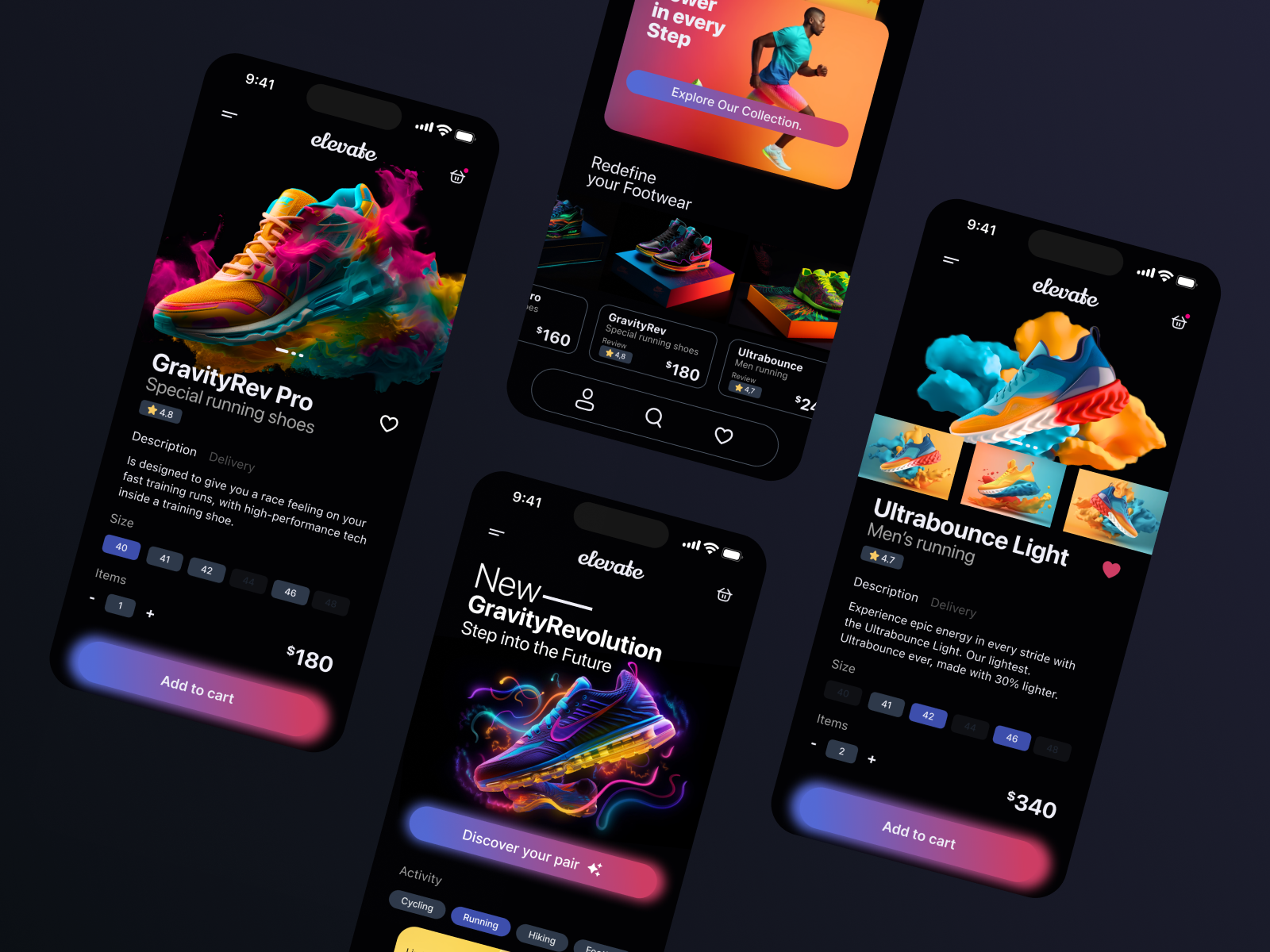 Shoe app concept